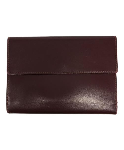 Cartier（カルティエ）Cartier (カルティエ) 3つ折り財布 レッドの古着・服飾アイテム