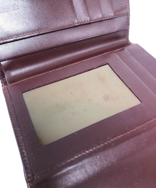 Cartier（カルティエ）Cartier (カルティエ) 3つ折り財布 レッドの古着・服飾アイテム