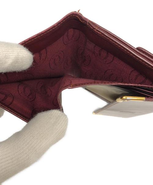 Cartier（カルティエ）Cartier (カルティエ) 3つ折り財布 レッドの古着・服飾アイテム
