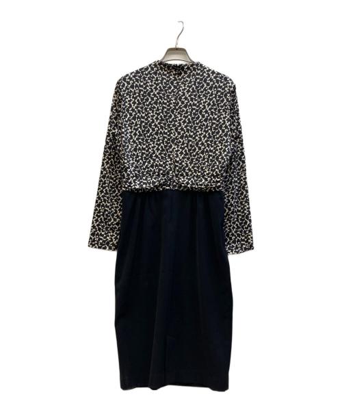 kay me（ケイミー）kay me (ケイミー) 総柄ワンピース ブラック サイズ:9の古着・服飾アイテム