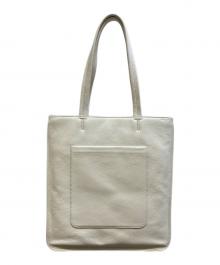 WAKO（ワコー）の古着「レザートートバッグ」｜ホワイト