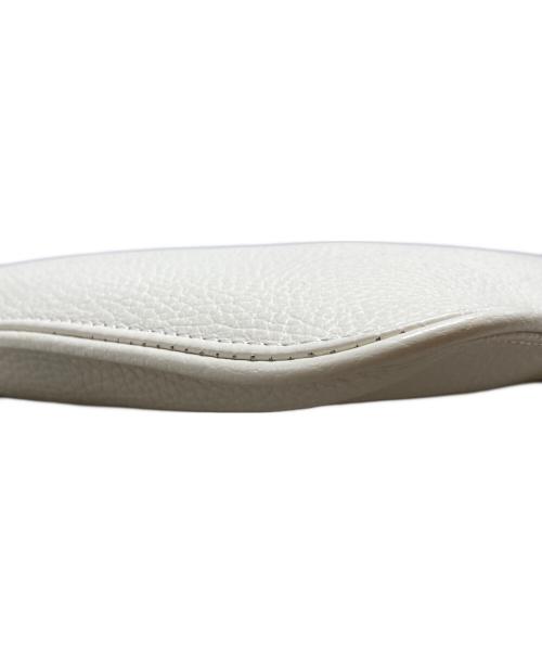 WAKO（ワコー）WAKO (ワコー) レザートートバッグ ホワイトの古着・服飾アイテム