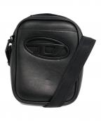 DIESELディーゼル）の古着「Dロゴショルダーバッグ」｜ブラック