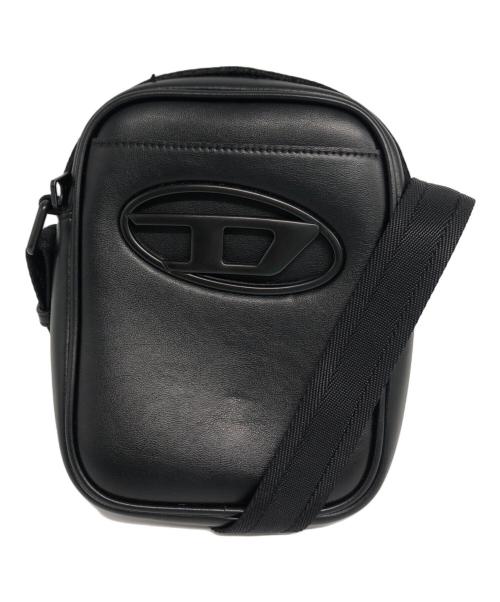 DIESEL（ディーゼル）DIESEL (ディーゼル) Dロゴショルダーバッグ ブラックの古着・服飾アイテム