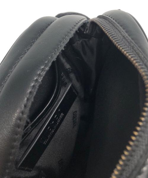 DIESEL（ディーゼル）DIESEL (ディーゼル) Dロゴショルダーバッグ ブラックの古着・服飾アイテム