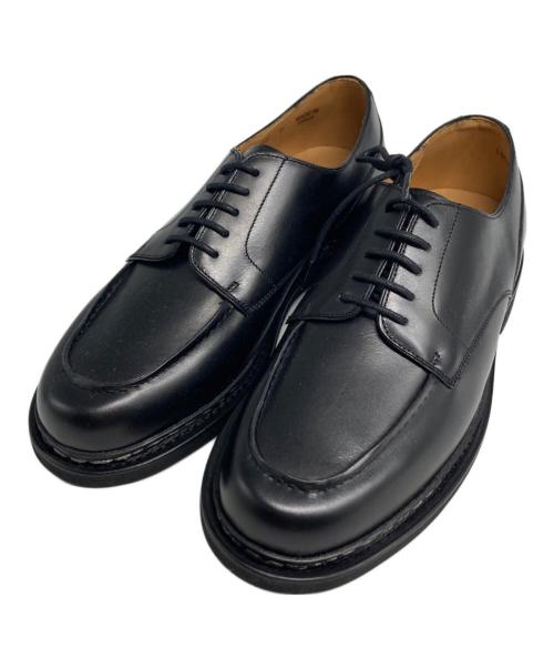 berwick（バーウィック）berwick (バーウィック) Uチップシューズ ブラック サイズ:7の古着・服飾アイテム