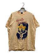 BROCKUMブロッカム）の古着「プリントTシャツ/Sonic Youth」｜オレンジ