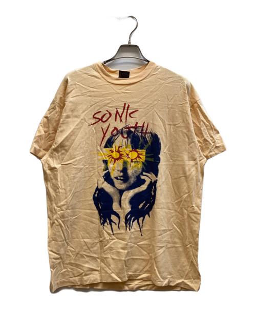 BROCKUM（ブロッカム）BROCKUM (ブロッカム) プリントTシャツ/Sonic Youth オレンジ サイズ:XLの古着・服飾アイテム