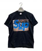 SUPREME×UNDERCOVERシュプリーム×アンダーカバー）の古着「Face Tee」｜ブラック