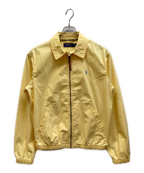 POLO RALPH LAUREN（ポロ・ラルフローレン）POLO RALPH LAUREN (ポロ・ラルフローレン) スイングトップ イエロー サイズ:Sの古着・服飾アイテム