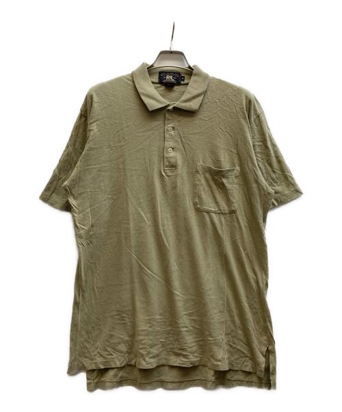 RRL（ダブルアールエル）RRL (ダブルアールエル) ポロシャツ オリーブ サイズ:Lの古着・服飾アイテム