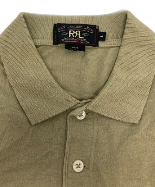 RRL（ダブルアールエル）RRL (ダブルアールエル) ポロシャツ オリーブ サイズ:Lの古着・服飾アイテム