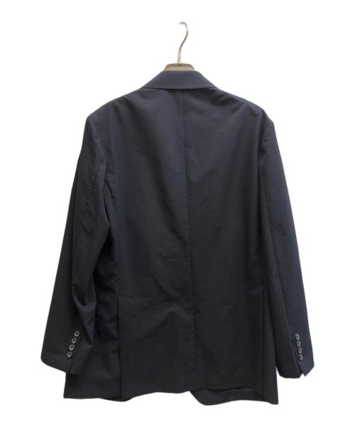 ESTNATION（エストネーション）ESTNATION (エストネーション) リップストップ リラックスジャケット ブラック サイズ:Ⅿの古着・服飾アイテム