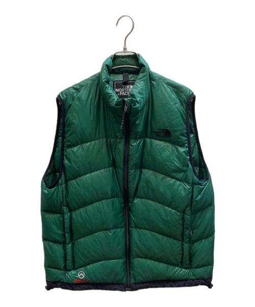 THE NORTH FACE（ザ ノース フェイス）THE NORTH FACE (ザ ノース フェイス) ACONCAGUA VEST グリーン サイズ:Mの古着・服飾アイテム