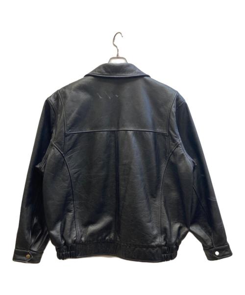 Cambridge Classics（ケンブリッジ・クラシックス）CAMBRIDGE CLASSICS (ケンブリッジ・クラシックス) レザージャケット ブラック サイズ:Ⅼの古着・服飾アイテム