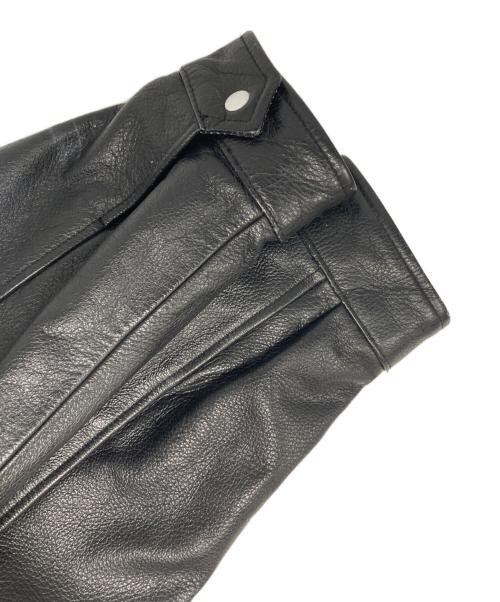 Cambridge Classics（ケンブリッジ・クラシックス）CAMBRIDGE CLASSICS (ケンブリッジ・クラシックス) レザージャケット ブラック サイズ:Ⅼの古着・服飾アイテム