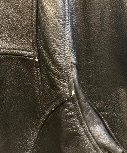 Cambridge Classics（ケンブリッジ・クラシックス）CAMBRIDGE CLASSICS (ケンブリッジ・クラシックス) レザージャケット ブラック サイズ:Ⅼの古着・服飾アイテム