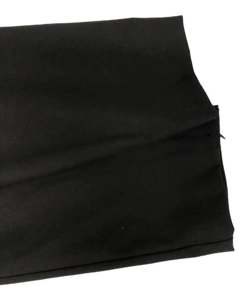 ASTRAET（アストラット）ASTRAET (アストラット) アセテート サテン ソクショウ ワイドパンツ ブラック サイズ:00の古着・服飾アイテム