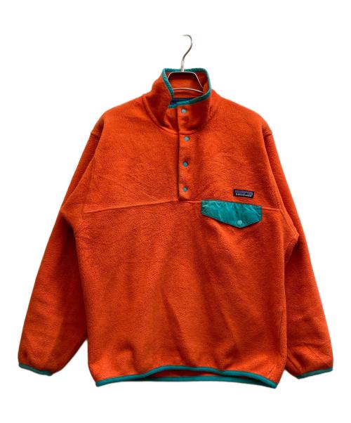 Patagonia（パタゴニア）Patagonia (パタゴニア) シンチラ ハーフスナップフリースプルオーバー オレンジ サイズ:XSの古着・服飾アイテム