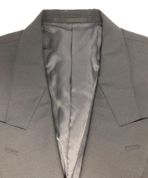 Yves Saint Laurent（イヴサンローラン）Yves Saint Laurent (イヴサンローラン) 銀釦ダブルジャケット ブラック サイズ:AB7の古着・服飾アイテム