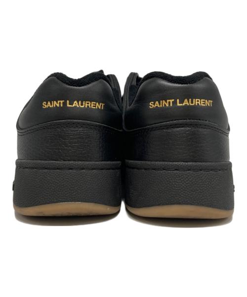 Saint Laurent Paris（サンローランパリ）Saint Laurent Paris (サンローランパリ) 61 ロートップ スニーカー ブラック サイズ:43の古着・服飾アイテム