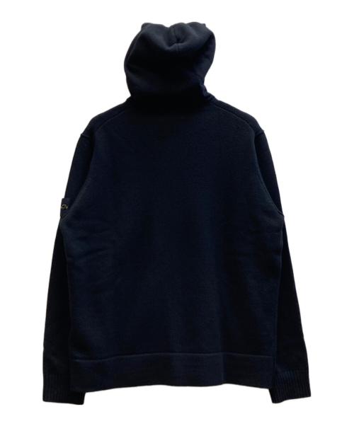 STONE ISLAND（ストーンアイランド）STONE ISLAND (ストーンアイランド) MAGLIA ジップニットパーカー ブラック サイズ:XL 未使用品の古着・服飾アイテム