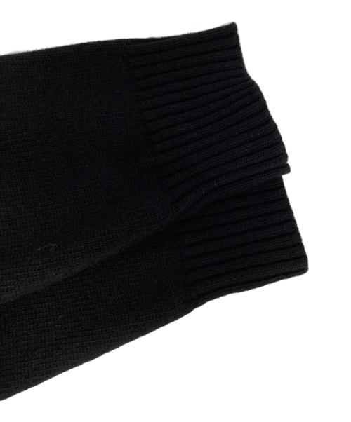 STONE ISLAND（ストーンアイランド）STONE ISLAND (ストーンアイランド) MAGLIA ジップニットパーカー ブラック サイズ:XL 未使用品の古着・服飾アイテム