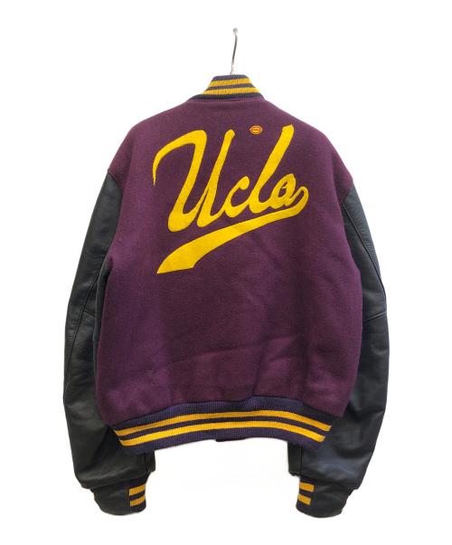 Golden Bear（ゴールデンベア）Golden Bear (ゴールデンベア) スタジャン パープル サイズ:Lの古着・服飾アイテム