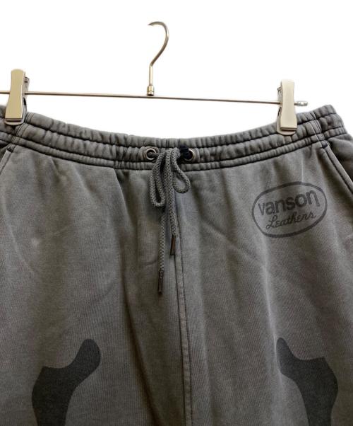 VANSON（バンソン）VANSON (バンソン) ボーンスウェットパンツ グレー サイズ:Lの古着・服飾アイテム
