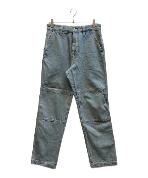 stussy（ステューシー）stussy (ステューシー) ダブルニーデニムパンツ インディゴ サイズ:71cm （W28）の古着・服飾アイテム