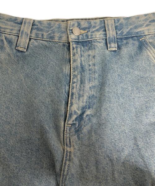 stussy（ステューシー）stussy (ステューシー) ダブルニーデニムパンツ インディゴ サイズ:71cm （W28）の古着・服飾アイテム