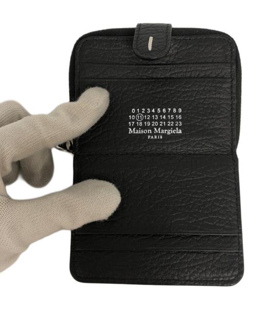 Maison Margiela（メゾンマルジェラ）Maison Margiela (メゾンマルジェラ) 2つ折り財布 ブラックの古着・服飾アイテム