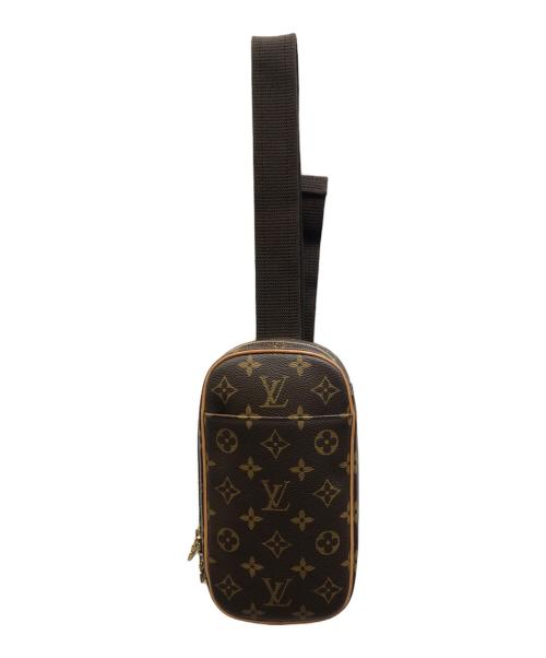 LOUIS VUITTON（ルイ ヴィトン）LOUIS VUITTON (ルイ ヴィトン) モノグラム ポシェットガンジュ ブラウンの古着・服飾アイテム