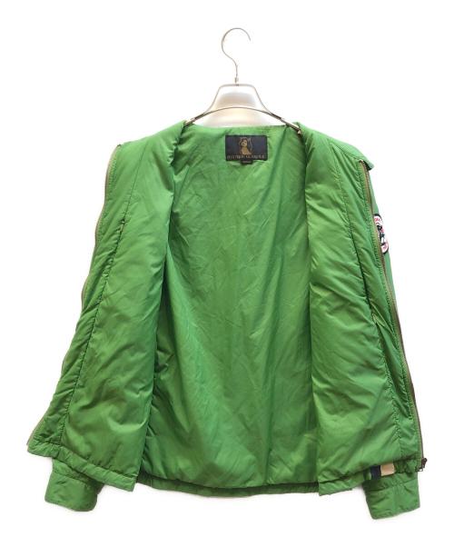 Hysteric Glamour（ヒステリックグラマー）Hysteric Glamour (ヒステリックグラマー) プリマロフトレーシングジャケット グリーン サイズ:Ⅿの古着・服飾アイテム