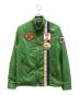 Hysteric Glamour（ヒステリックグラマー）の古着「プリマロフトレーシングジャケット」｜グリーン