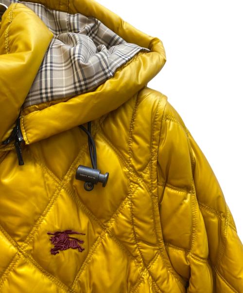 BURBERRY BLACK LABEL（バーバリーブラックレーベル）BURBERRY BLACK LABEL (バーバリーブラックレーベル) キルティングジャケット イエロー サイズ:S 未使用品の古着・服飾アイテム