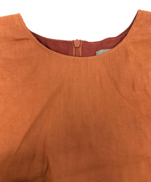 theory luxe（セオリーリュクス）theory luxe (セオリーリュクス) リネンセットアップ / 03-1208201 オレンジ サイズ:38の古着・服飾アイテム