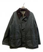 Barbourバブアー）の古着「OVERSIZED WAX BEDALE」｜オリーブ