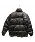 THE NORTH FACE (ザ ノース フェイス) JUNYA WATANABE MAN (ジュンヤワタナベマン) シンセティックレザー ヌプシダウンジャケット ブラック サイズ:S：77000円