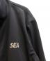 中古・古着 WIND AND SEA (ウィンダンシー) Cozy Track Jacket ブラック サイズ:L 未使用品：13000円