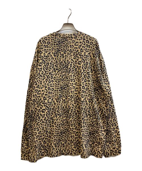 SUPREME（シュプリーム）Supreme (シュプリーム) SMALL BOX L/S TEE LEOPARD ベージュ サイズ:XLの古着・服飾アイテム
