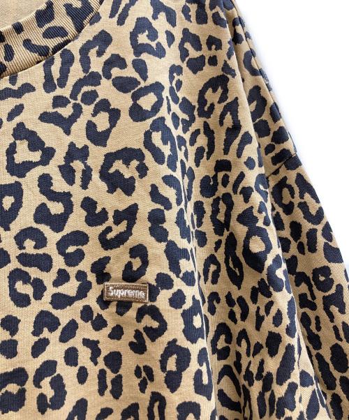 SUPREME（シュプリーム）Supreme (シュプリーム) SMALL BOX L/S TEE LEOPARD ベージュ サイズ:XLの古着・服飾アイテム