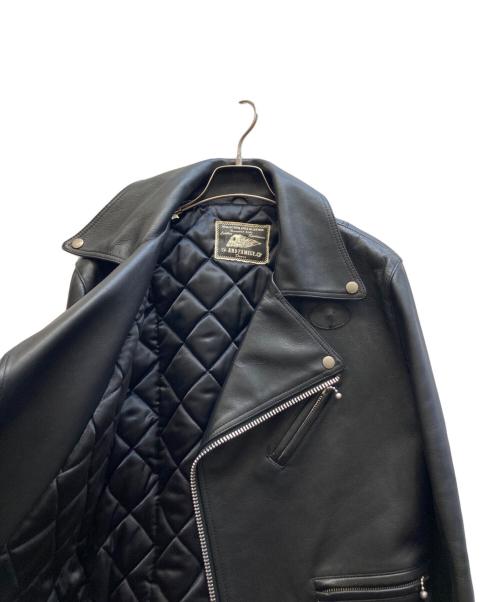 AndFamily（アンドファミリー）AndFamily (アンドファミリー) ダブルライダースジャケット ブラック サイズ:-の古着・服飾アイテム