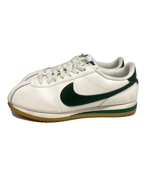 NIKE（ナイキ）NIKE (ナイキ) CORTEZ ホワイト×グリーン サイズ:cm 24.5の古着・服飾アイテム