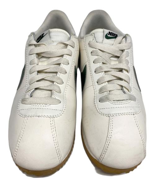 NIKE（ナイキ）NIKE (ナイキ) CORTEZ ホワイト×グリーン サイズ:cm 24.5の古着・服飾アイテム