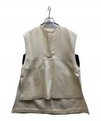 LE PHILル フィル）の古着「マトラッセトリプルクロスジレ」｜アイボリー