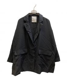 BEARDSLEY（ビアズリー）の古着「ビッグリラックスジャケット」｜ブラック