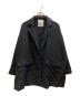 BEARDSLEY（ビアズリー）の古着「ビッグリラックスジャケット」｜ブラック
