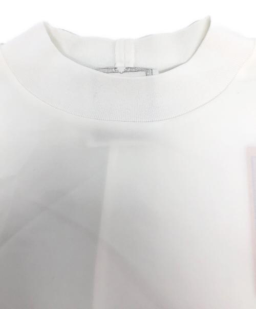 BEARDSLEY（ビアズリー）BEARDSLEY (ビアズリー) ニットコンビブラウス / NT02309I ホワイト サイズ:FREEの古着・服飾アイテム