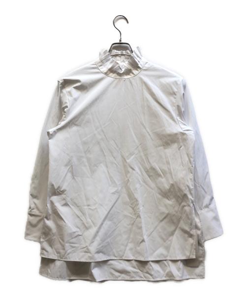 ADORE（アドーア）ADORE (アドーア) クリアコンパクトブラウス ホワイト サイズ:38 未使用品の古着・服飾アイテム